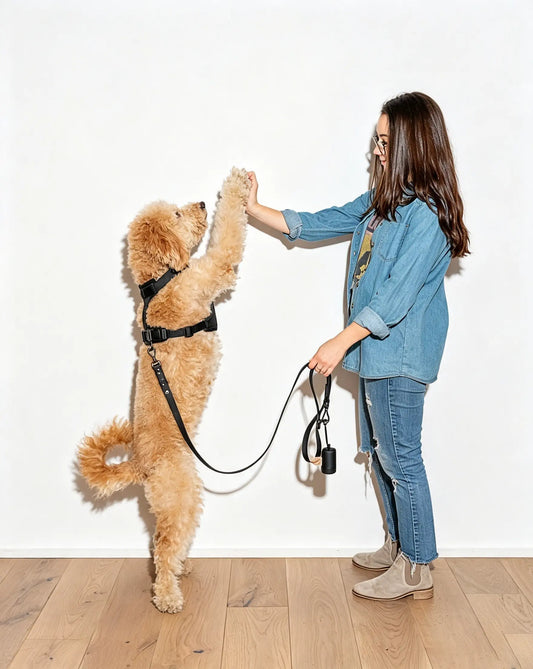 MellowTail All-Weather Everyday Leash™-Black