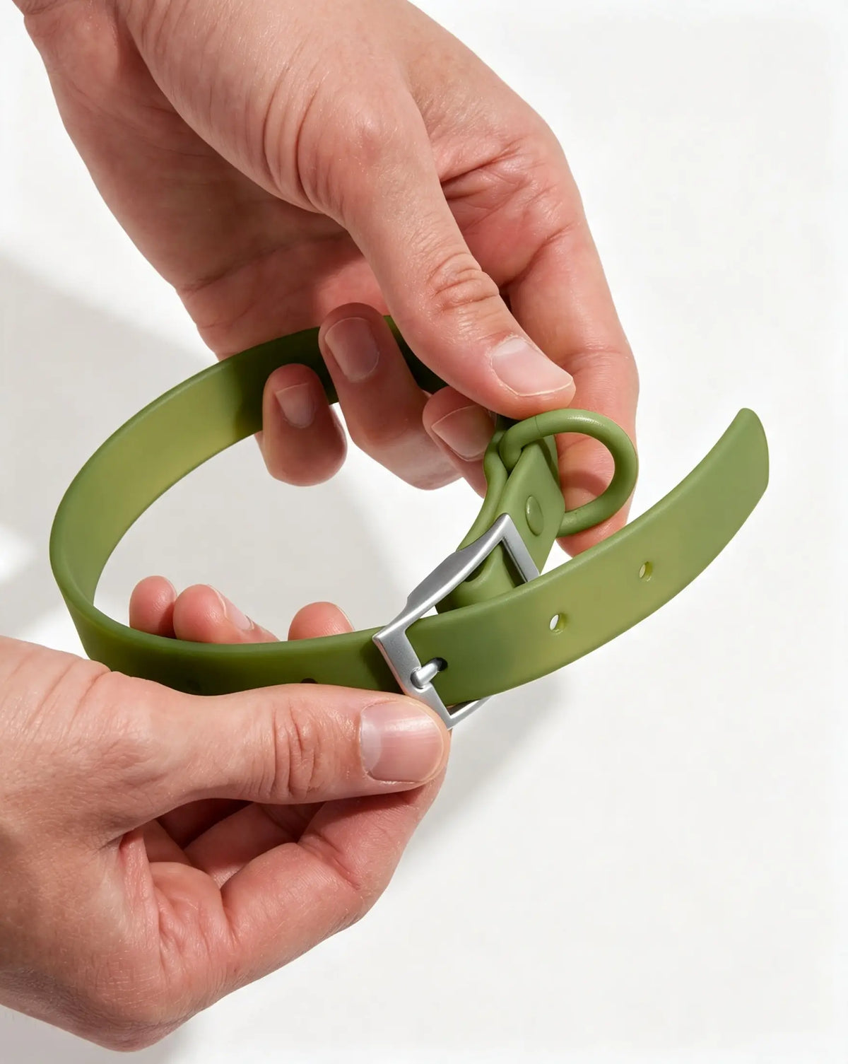 MellowTail All-Weather Everyday Collar™-Moss ✨ Limited Edition