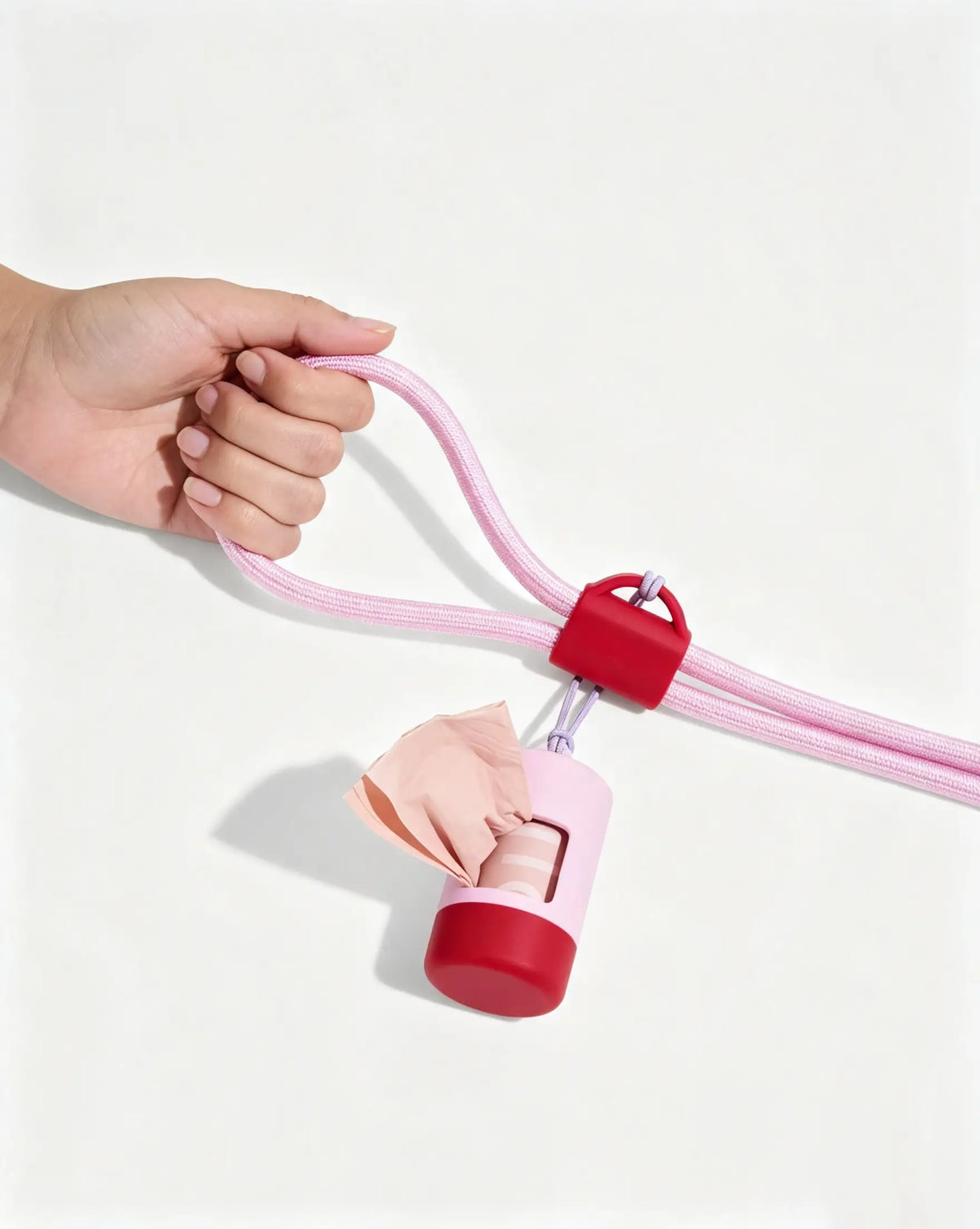 MellowTail Anywhere Rope Leash™-Bubblegum