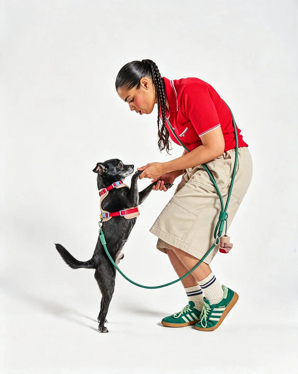 MellowTail Anywhere Rope Leash™-Spruce