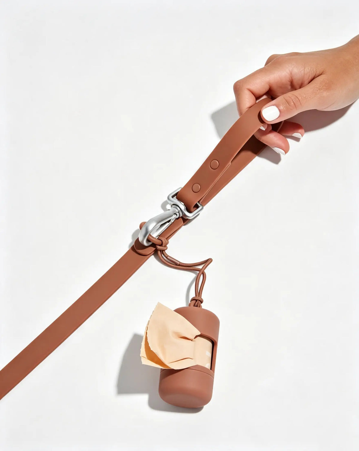 MellowTail All-Weather Everyday Leash™-Cocoa