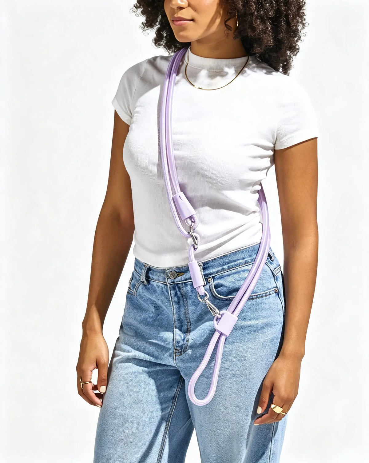 MellowTail Anywhere Rope Leash™-Lilac