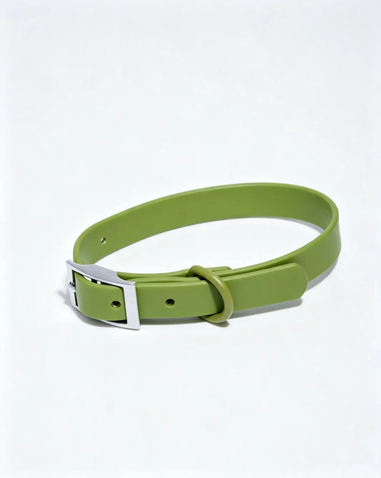 MellowTail All-Weather Everyday Collar™-Moss ✨ Limited Edition
